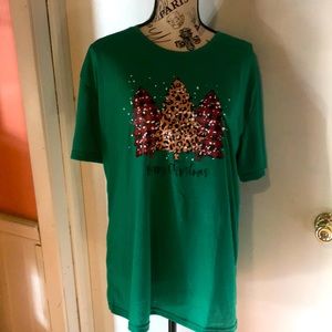 Cute knit Christmas shirt